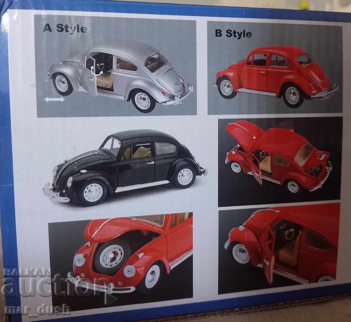 Δημοπρασία Volkswagen Beetle κλίμακα 1:18