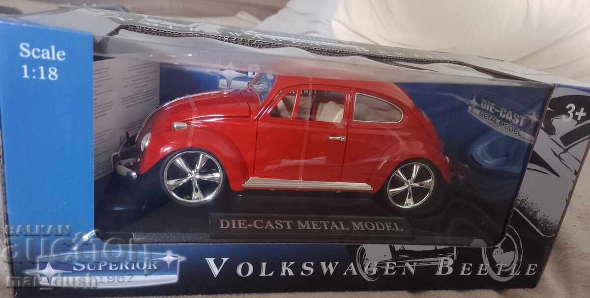 Volkswagen Beetle κλίμακα 1:18