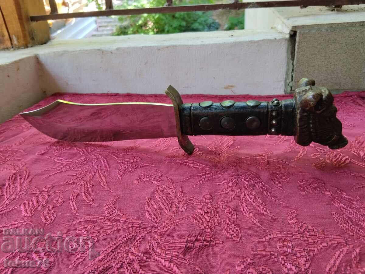 Bulgarian knife 1300 years of Bulgaria - wild boar - 6 Bulgarian knife 1300 years of Bulgaria - wild boar - 6