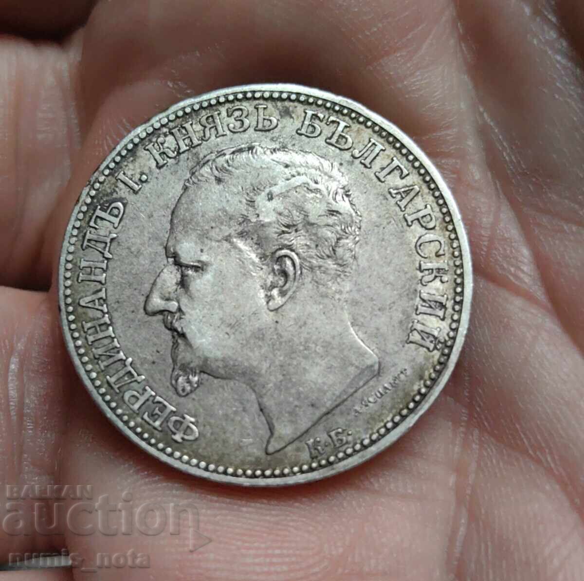 Licitație 2 leva 1891 an Bulgaria Licitație 2 leva 1891 an Bulgaria