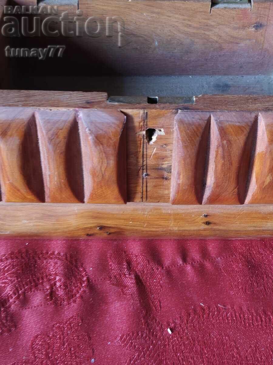 Vintage ξύλινο κουτί από μασίφ ξύλο με - 5 Vintage ξύλινο κουτί από μασίφ ξύλο με - 5