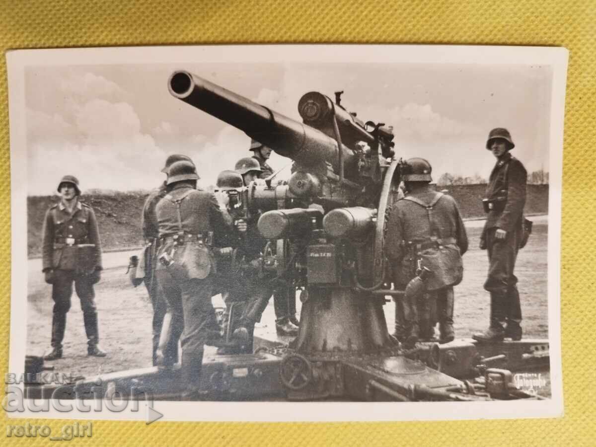 Old photo, postcard Wehrmacht WWII