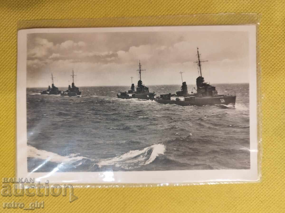 Old photo, postcard Kriegsmarine WWII Old photo, postcard Kriegsmarine WWII