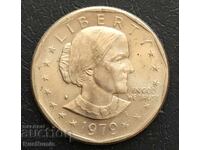 USA. 1 dollar 1979 (S). Susan B. Anthony