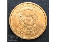 САЩ. 1 долар 2007 г.(D).John Adams.
