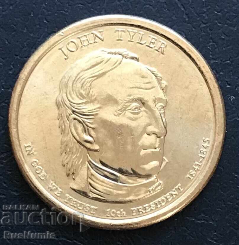 САЩ. 1 долар 2008 г.(D).John Tyler.. САЩ. 1 долар 2008 г.(D).John Tyler..