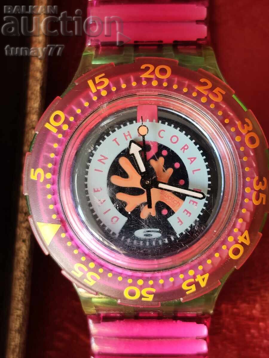 оригинален ретро часовник Swatch с цена € 0.01 | 0.02 лв. оригинален ретро часовник Swatch с цена € 0.01 | 0.02 лв.