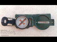 Military compass and folding knife