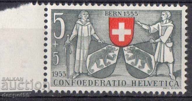 1953. Швейцария. Pro Patria - Берн, 600 г. на Конфедерацията 1953. Швейцария. Pro Patria - Берн, 600 г. на Конфедерацията