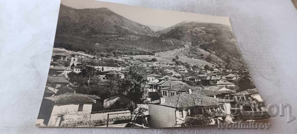 Postcard Vazovgrad General view 1963 Postcard Vazovgrad General view 1963