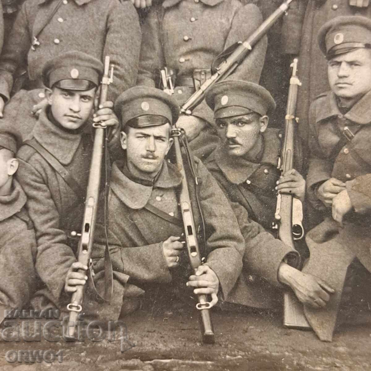 Licitație Companie de mitraliere 1923 puști carabine fotografie Regatul Bulgariei Licitație Companie de mitraliere 1923 puști carabine fotografie Regatul Bulgariei