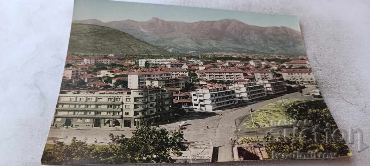Kartichka s izgled ot grada
