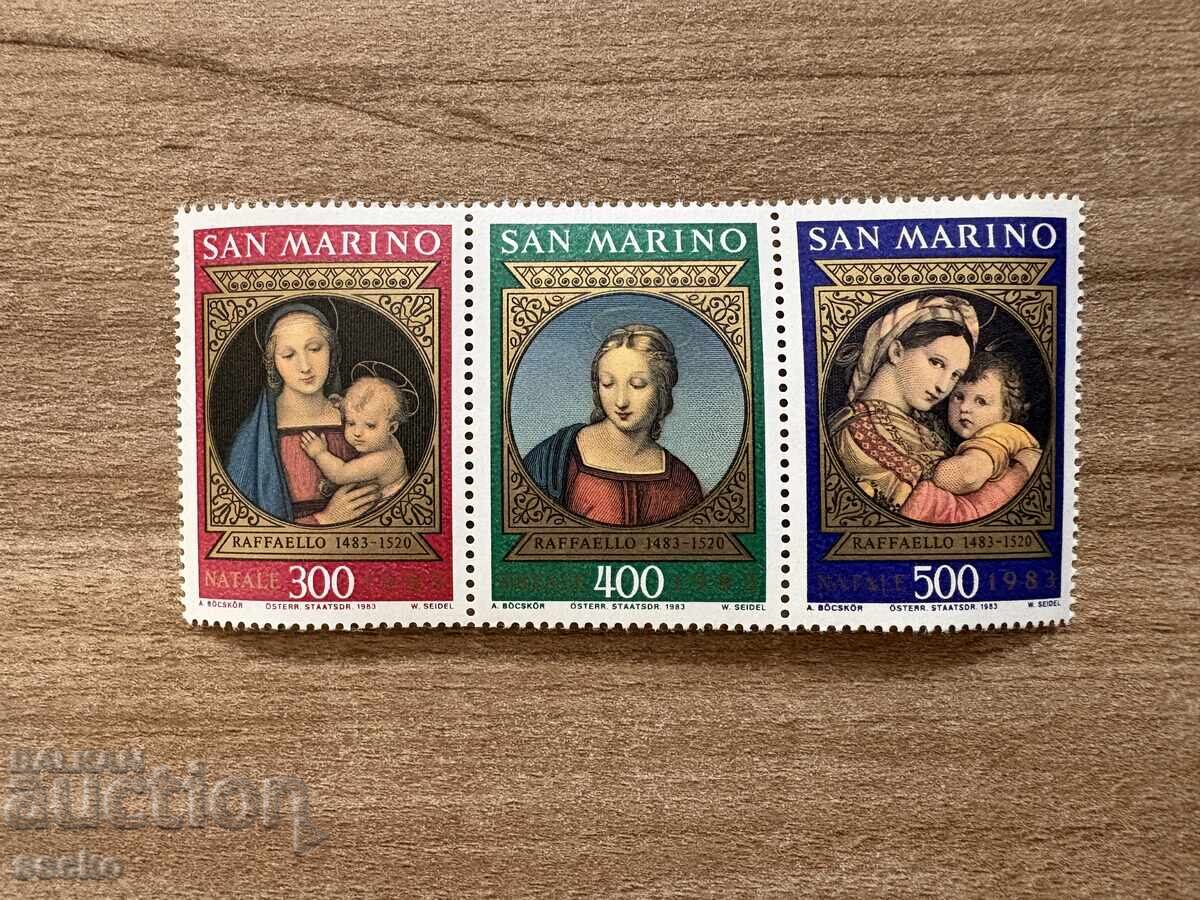 Σαν Μαρίνο - Χριστούγεννα - 500 χρόνια από τη γέννηση του... (1983) MNH Σαν Μαρίνο - Χριστούγεννα - 500 χρόνια από τη γέννηση του... (1983) MNH
