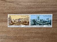 Сан Марино - Световни градове - Букурещ (1977) MNH