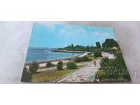 Carte poștală Pomorie Bulevardul Primorski
