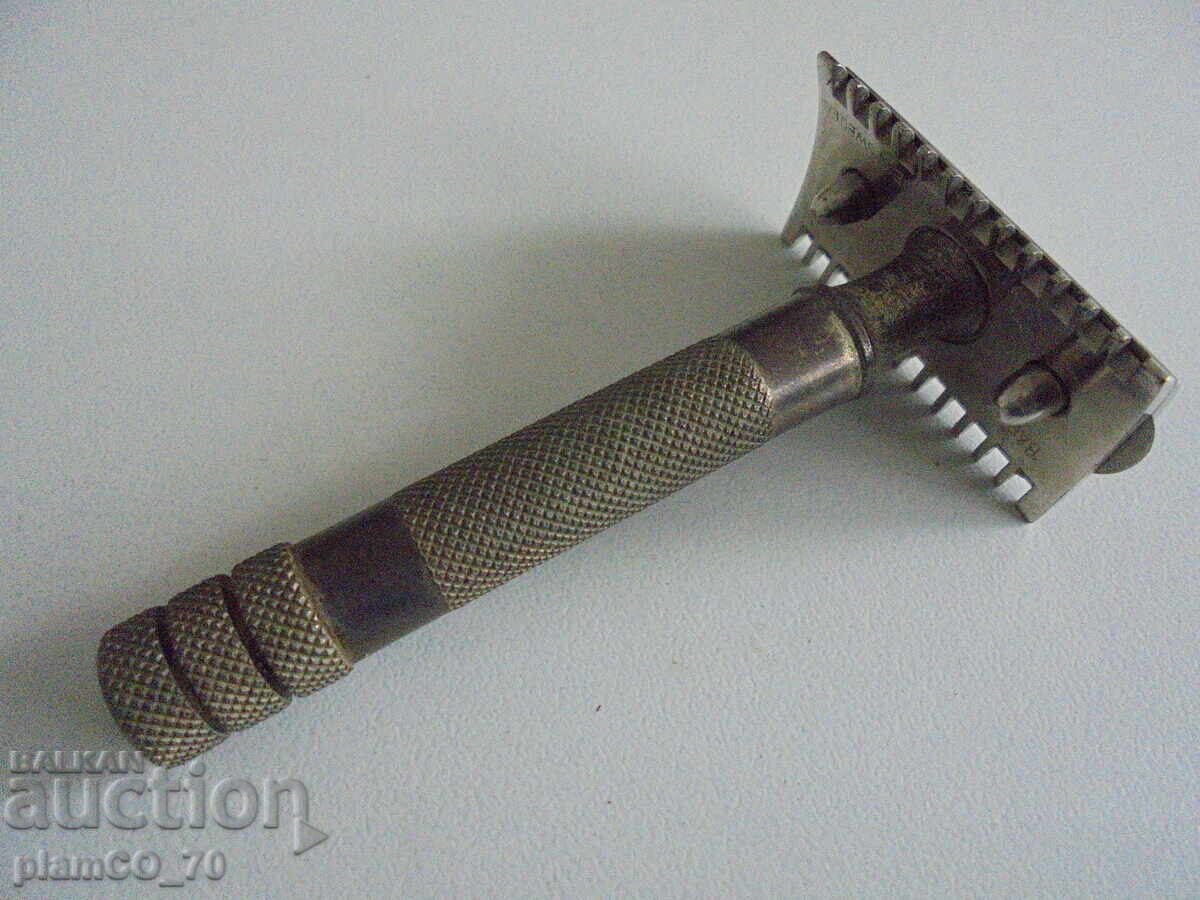 №*8699 Стара метална самобръсначка BAREBO (Sweden) - 5