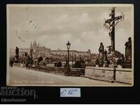 Carte poștală, Cehia, Praga, Al Treilea Reich, 1939