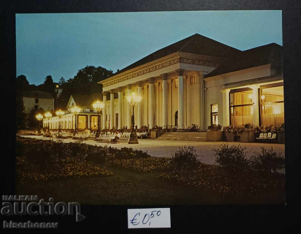 Ταχυδρομική κάρτα, Γερμανία, Μπάντεν-Μπάντεν