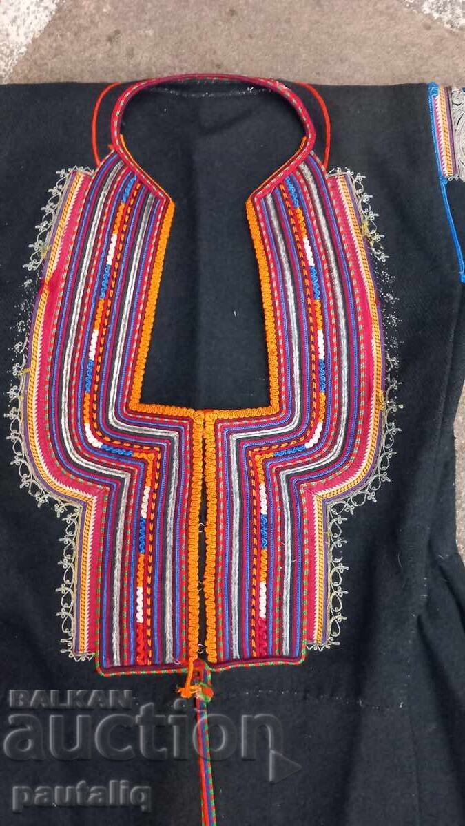 Delivery of Authentic Kyustendil folk costume saya wool rare metallic thread Delivery of Authentic Kyustendil folk costume saya wool rare metallic thread