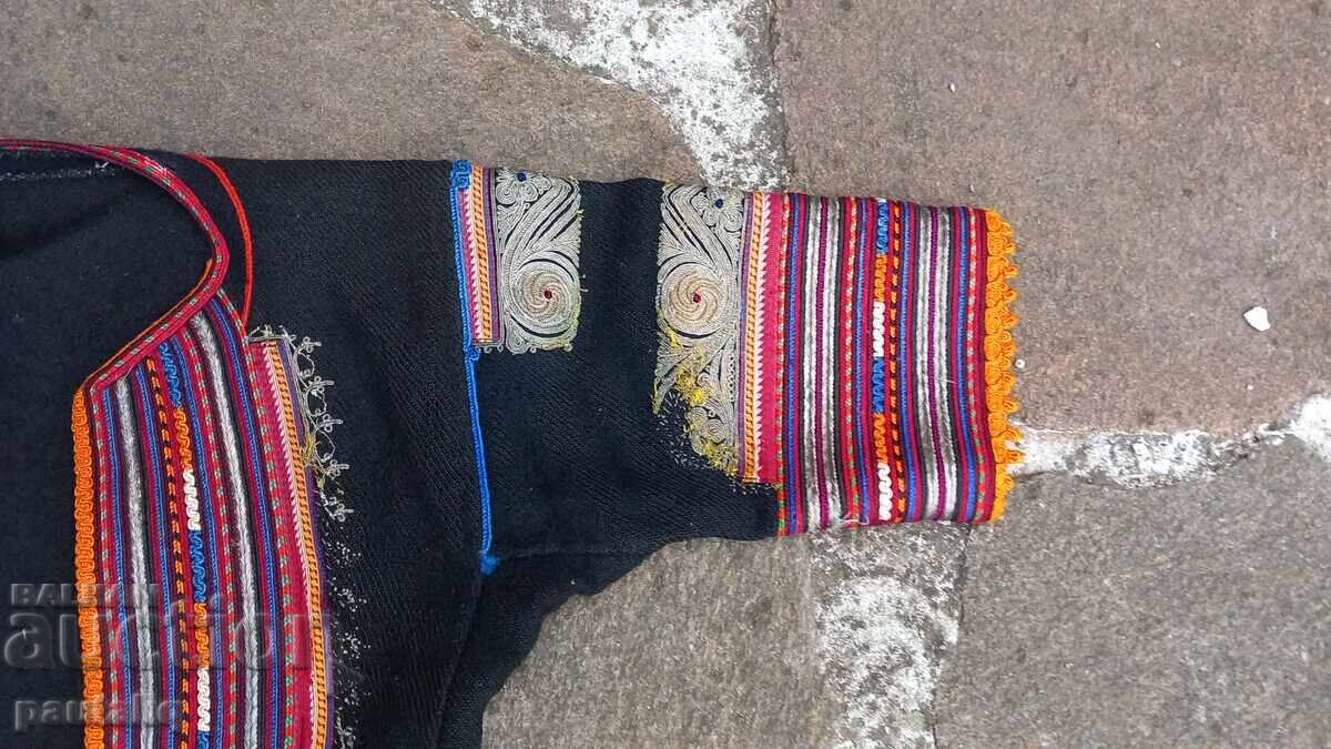 Authentic Kyustendil folk costume saya wool rare metallic thread - 5 Authentic Kyustendil folk costume saya wool rare metallic thread - 5