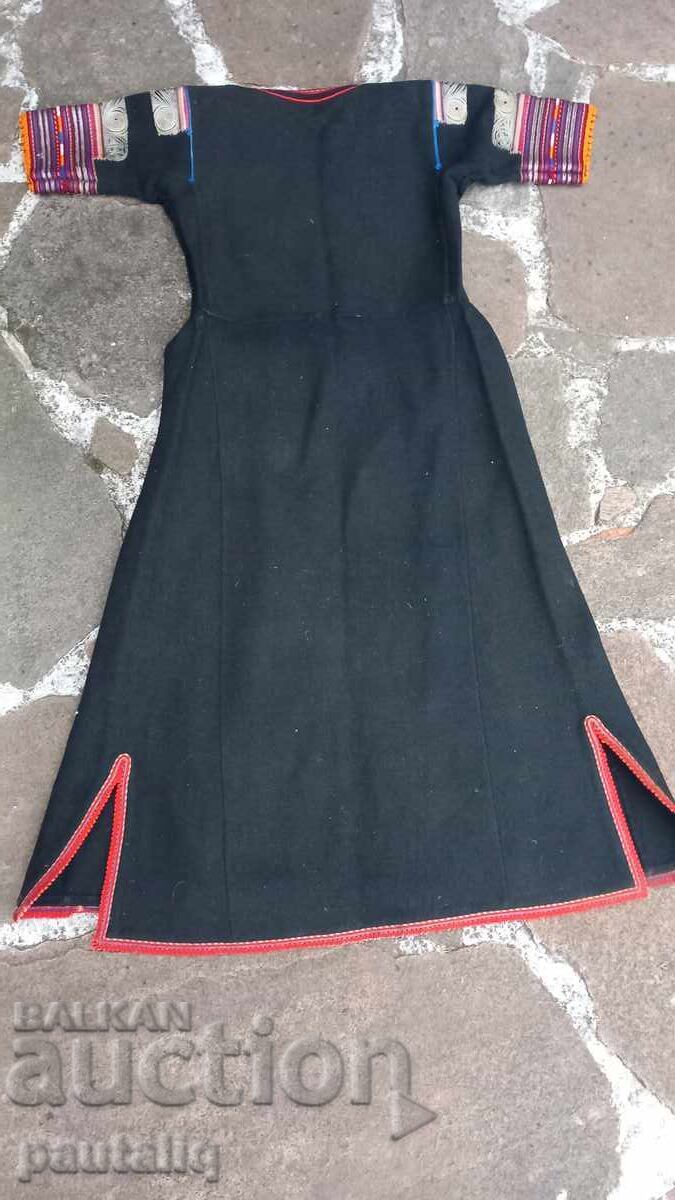 Authentic Kyustendil folk costume saya wool rare metallic thread - 6 Authentic Kyustendil folk costume saya wool rare metallic thread - 6