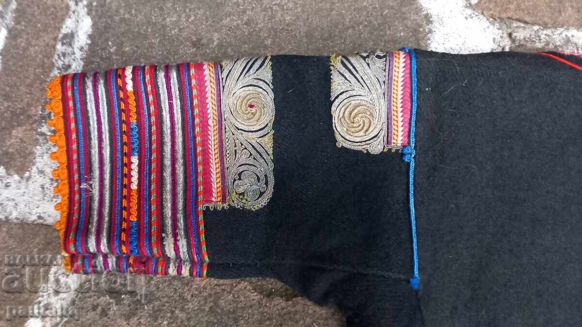 Authentic Kyustendil folk costume saya wool rare metallic thread - 8 Authentic Kyustendil folk costume saya wool rare metallic thread - 8