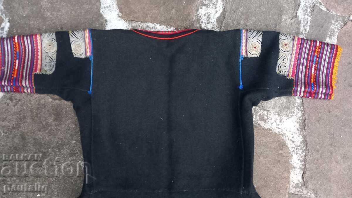 Authentic Kyustendil folk costume saya wool rare metallic thread - 10 Authentic Kyustendil folk costume saya wool rare metallic thread - 10