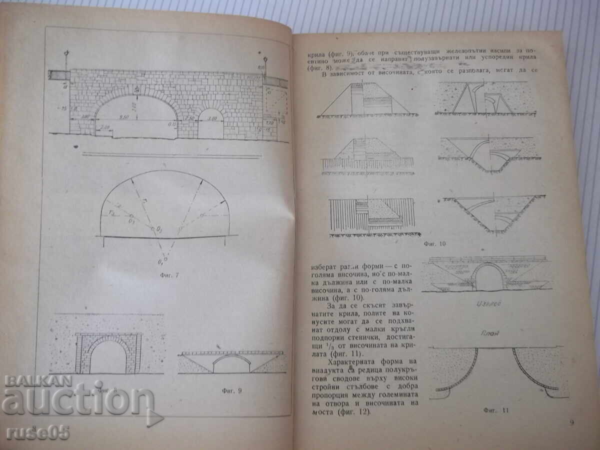Delivery of Book "Bridge construction - A. Andreev/M. Mitov" - 312 pages.