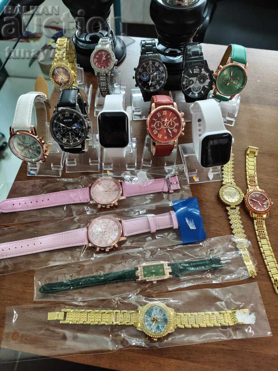 Lot de 15 ceasuri noi-nouțe