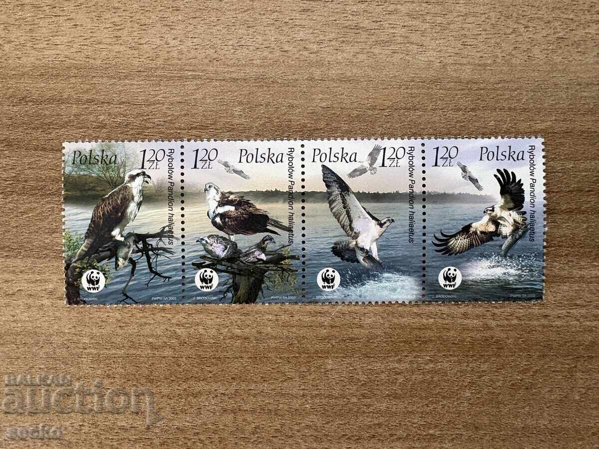 Polonia - Păsări - Vultur pescar (2003) MNH