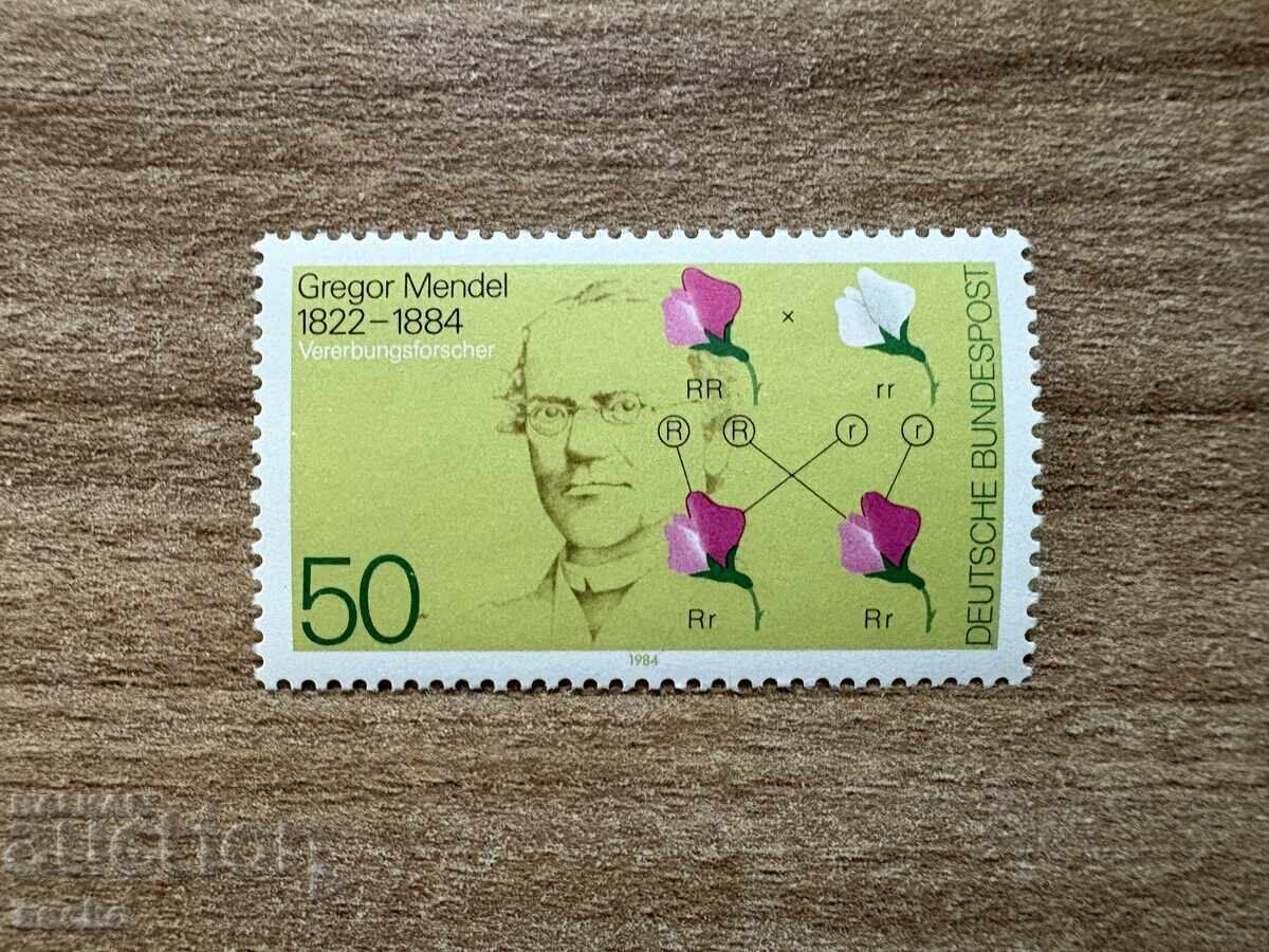 FRG/FRG - 100th anniversary of the death of Gregor Mendel (1984) MNH