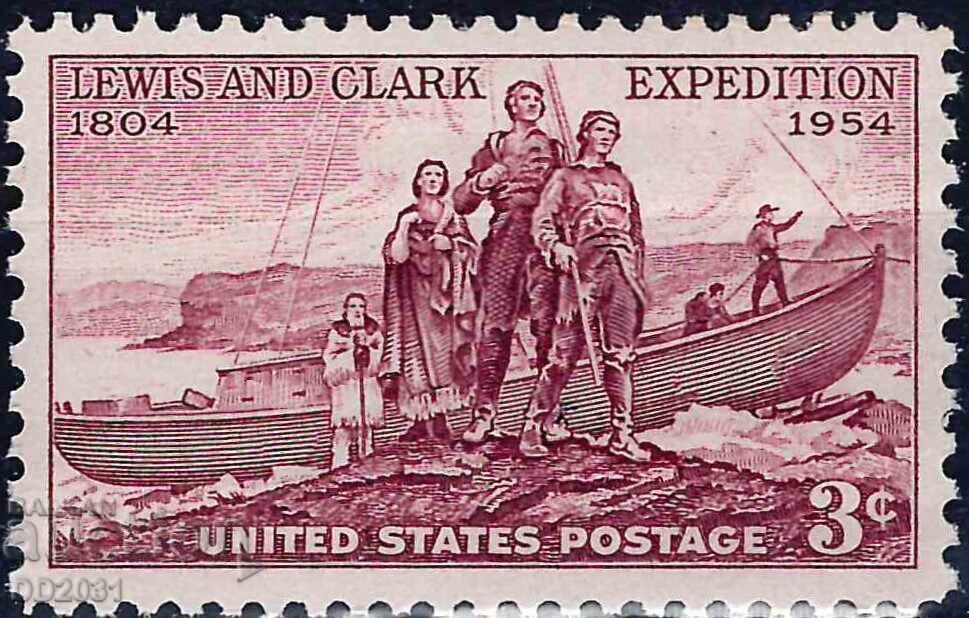 САЩ 1954 - лодки MNH