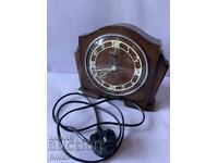 Wooden mantel clock