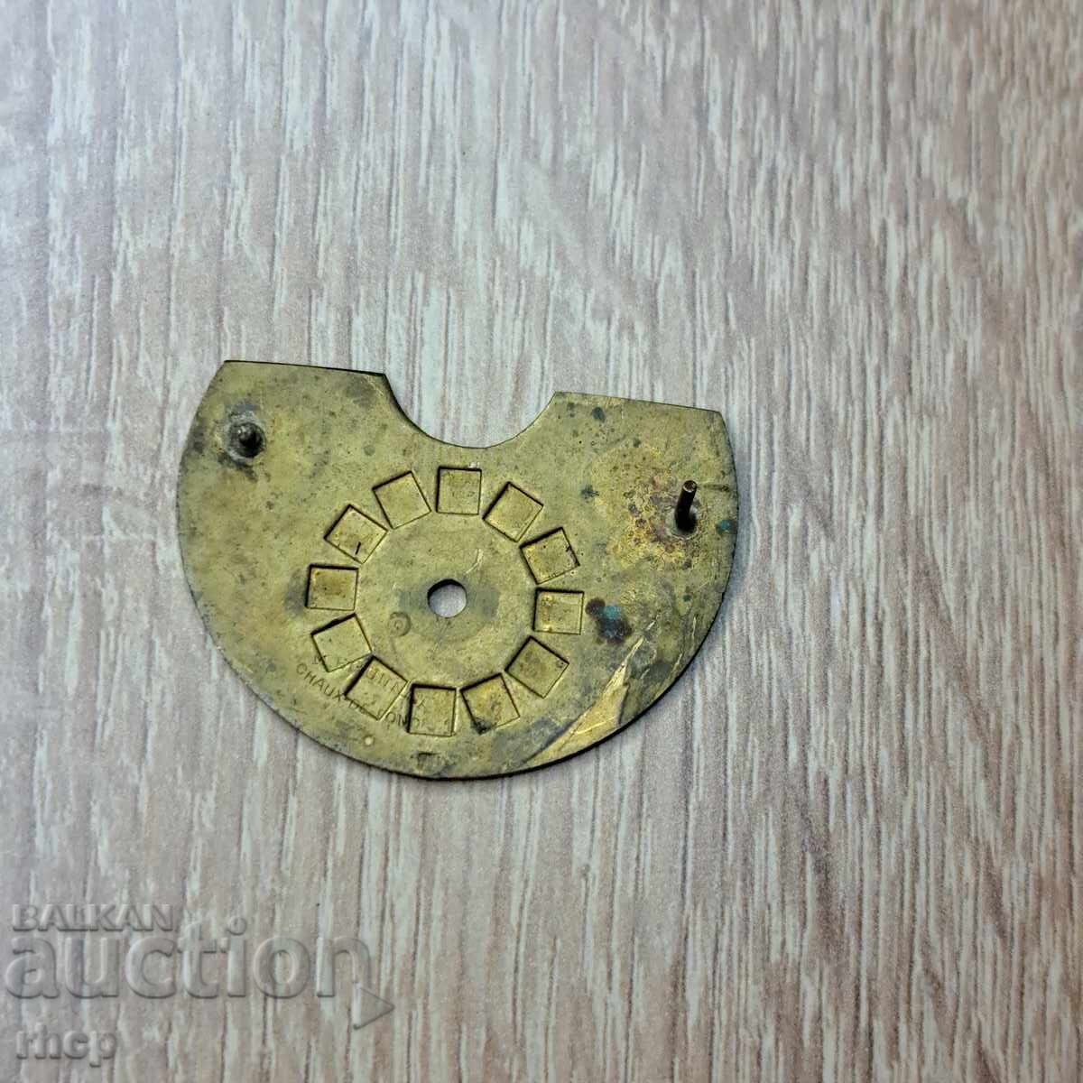 Beautiful decorated vintage pocket watch dial with price € 40.00 | 78.23 BGN