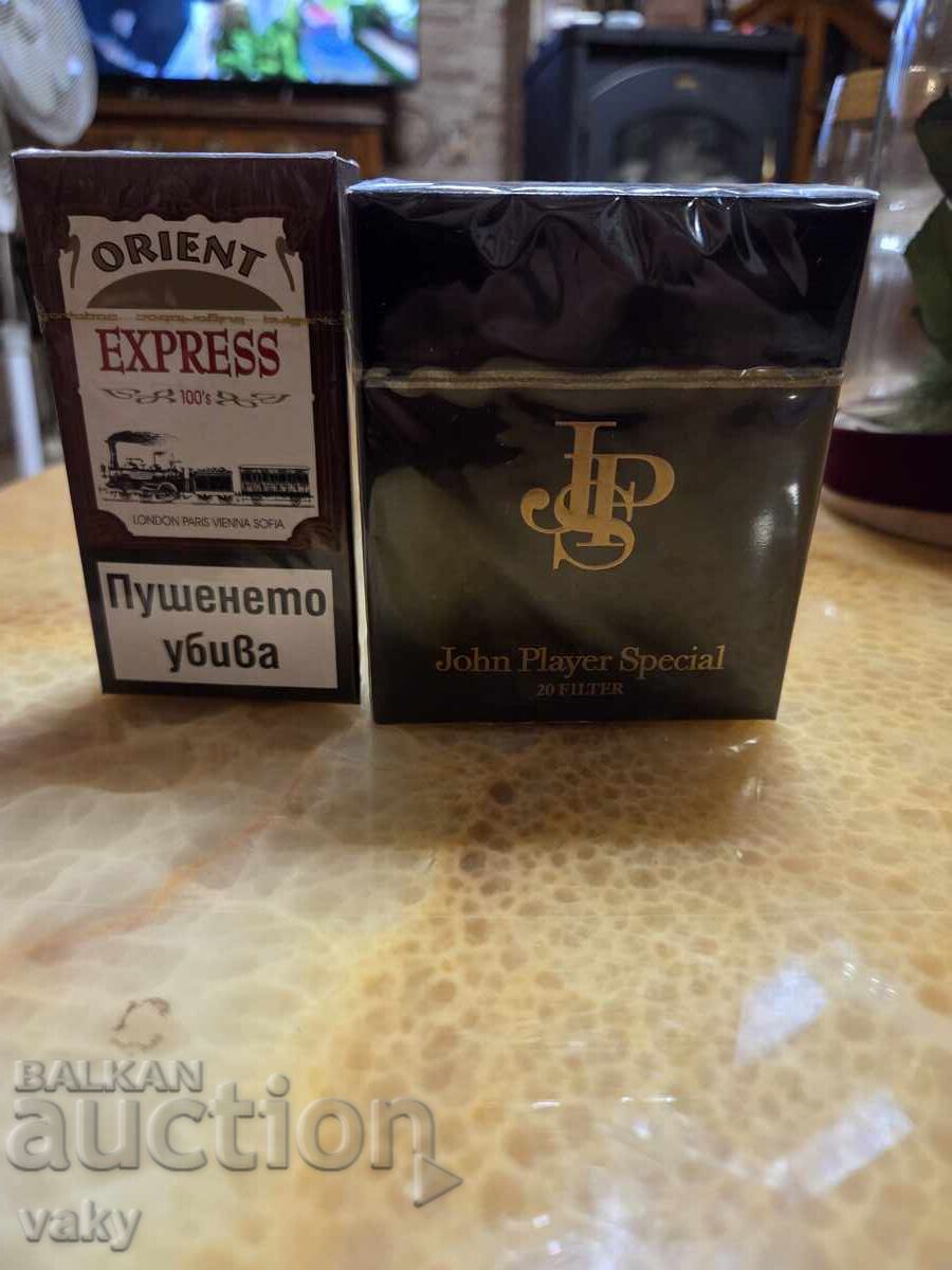 Two packs of cigarettes, unopened, tax stamp period CORE with price € 15.00 | 29.34 BGN Two packs of cigarettes, unopened, tax stamp period CORE with price € 15.00 | 29.34 BGN