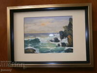 Painting Sea Landscape D. Manolov