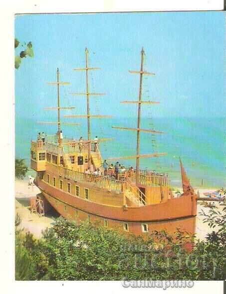 Bulgaria Albena Resort Bar-Frigate "Arabela" 3* Card