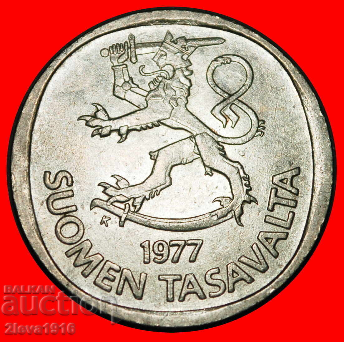 Ⰺ LION (1964-1993): FINLAND ★ 1 MARK 1977K NOT SILVER! A r1! με τιμή € 0.84 | 1.64 BGN Ⰺ LION (1964-1993): FINLAND ★ 1 MARK 1977K NOT SILVER! A r1! με τιμή € 0.84 | 1.64 BGN