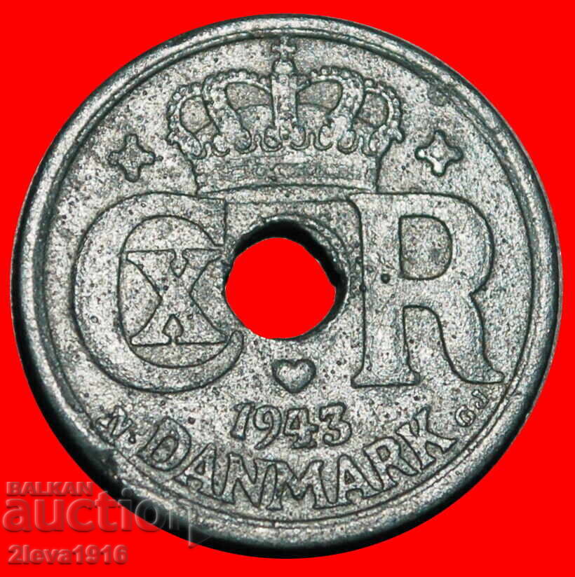 Ⰺ GAURĂ (1924-1947):DANEMARCA★10 ORE 1943 CHRISTIAN X 1912-1947 cu preț € 5.95 | 11.64 BGN Ⰺ GAURĂ (1924-1947):DANEMARCA★10 ORE 1943 CHRISTIAN X 1912-1947 cu preț € 5.95 | 11.64 BGN