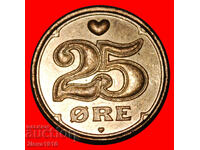 Ⰺ CROWN (1990-2008): DENMARK ★ 25 ORE 2006 DIES I A! UNC