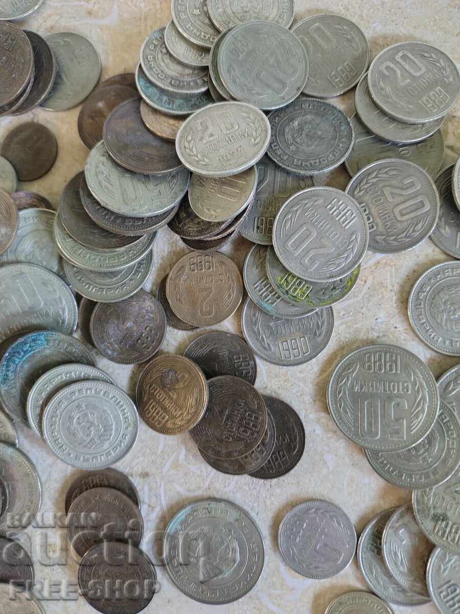 Δημοπρασία Παρτίδα νομισμάτων σοσιαλιστικής Βουλγαρίας περίπου 1 κιλό