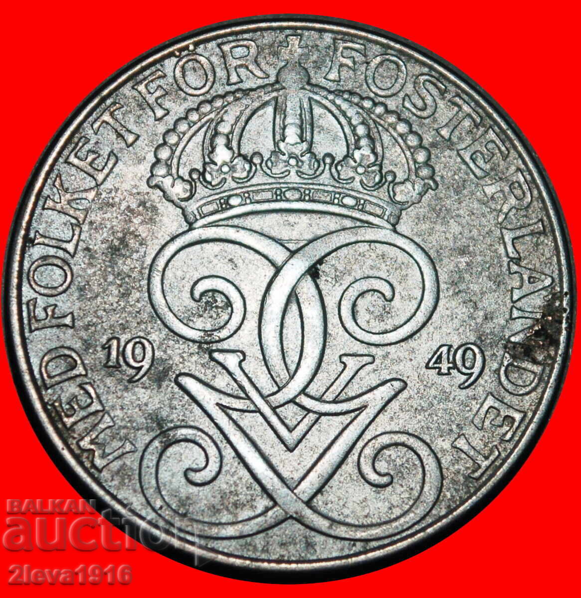 3 КРОНИ (1917-1950): ШВЕЦИЯ ★ 5 ЙОРЕ 1949! Густав V 1907-1950 с цена € 1.14 | 2.23 лв. 3 КРОНИ (1917-1950): ШВЕЦИЯ ★ 5 ЙОРЕ 1949! Густав V 1907-1950 с цена € 1.14 | 2.23 лв.