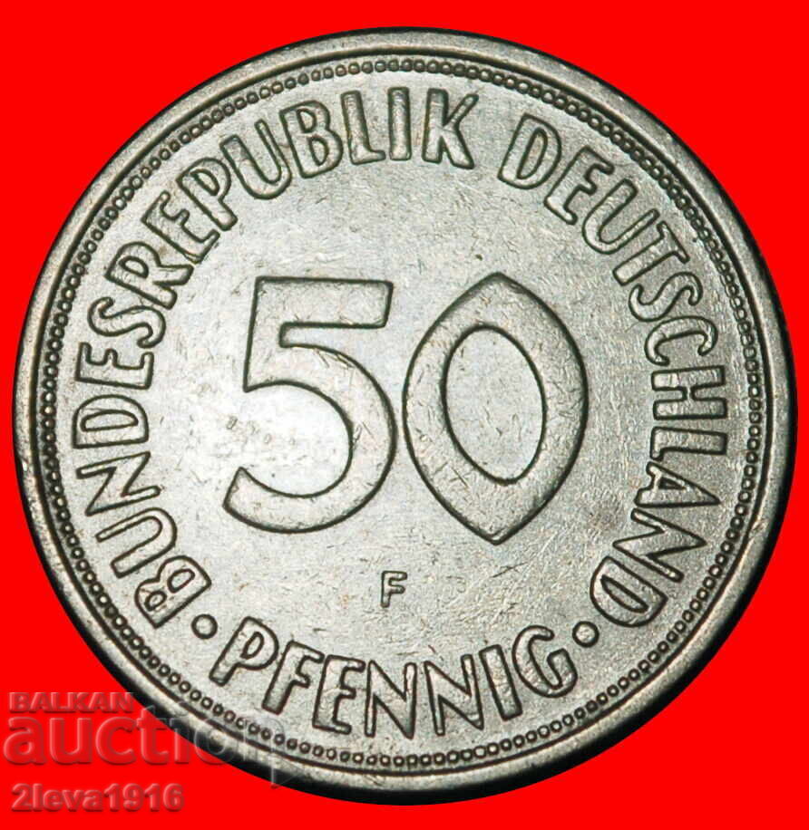 NU ESTE COMUNIST 1949-2001: GERMANIA★50 PFENNIG 1950F BADEN-