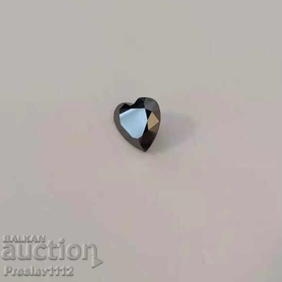 Black Diamond (Moissanite) Heart 1ct with price € 5.00 | 9.78 BGN