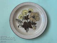 English porcelain plate