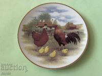 English porcelain plate