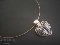 Stylish massive representative women's necklace