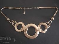 Women's necklace style and elegance, quality that is palpable