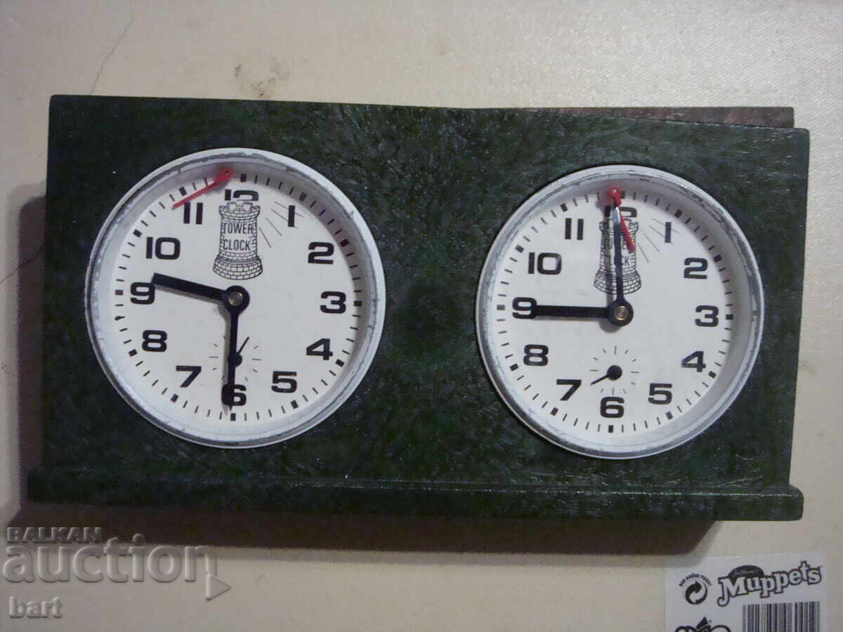 Old "Tower clock" chess clock