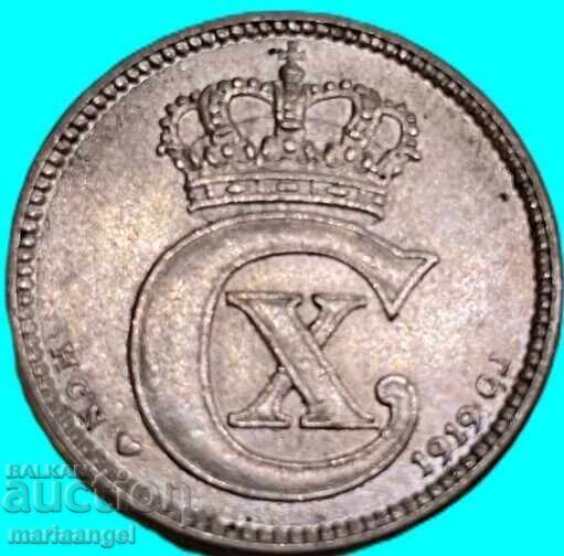 Danemarca 25 Øre 1919 argint - 5